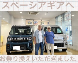 スペーシアギアご納車しました☆